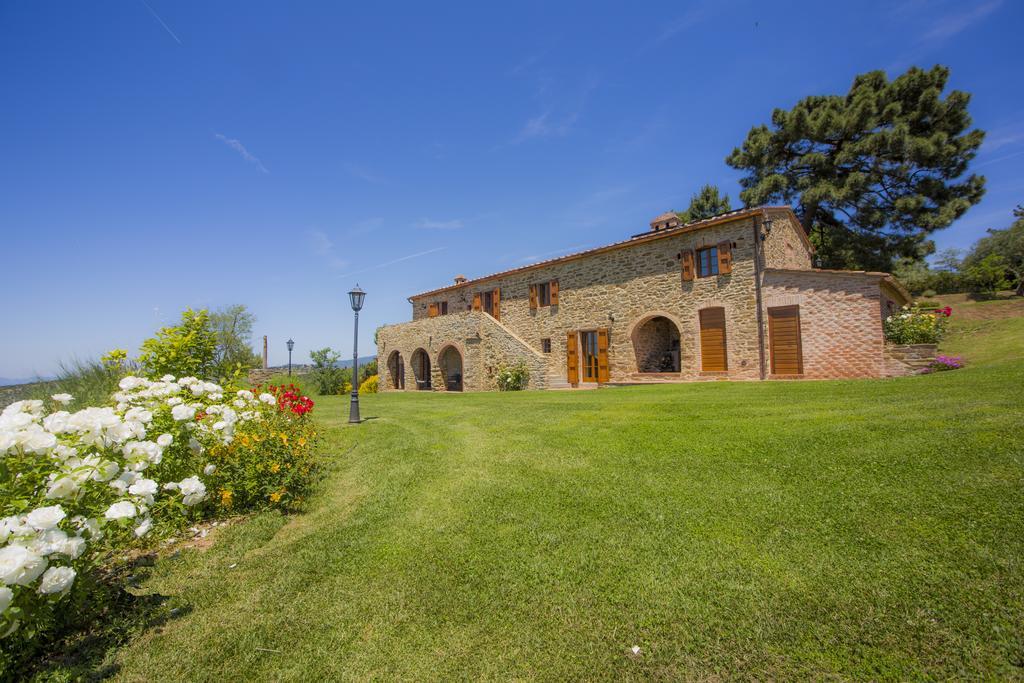 Tenuta Angelici Winery Casa Contea With Pool And Panoramic Pool Cortona Villa Terontola Ruang foto