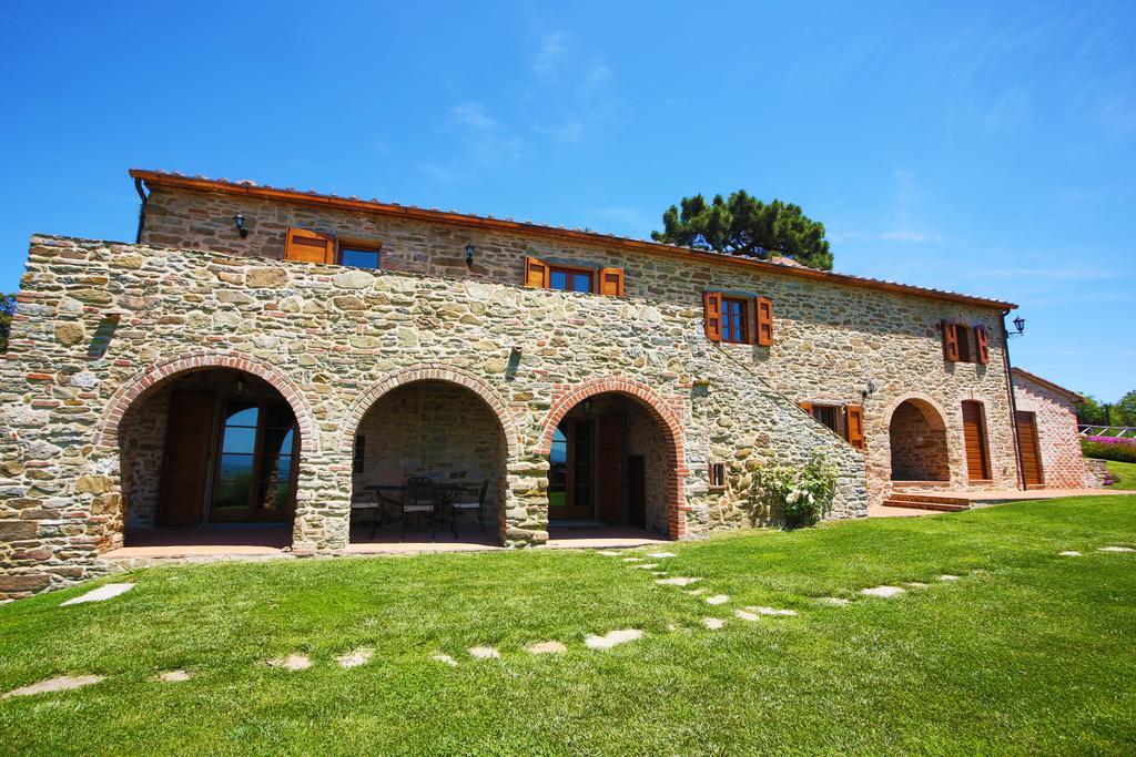 Tenuta Angelici Winery Casa Contea With Pool And Panoramic Pool Cortona Villa Terontola Ruang foto